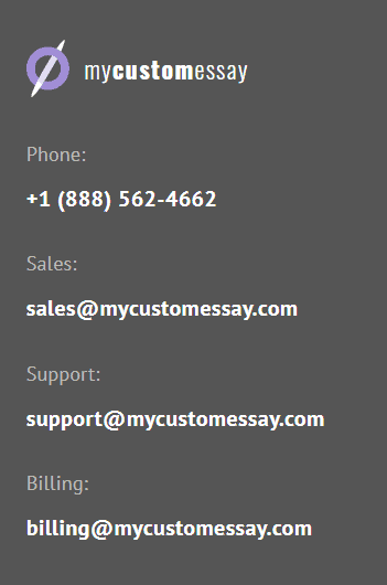 Support at MyCustomEssay.com