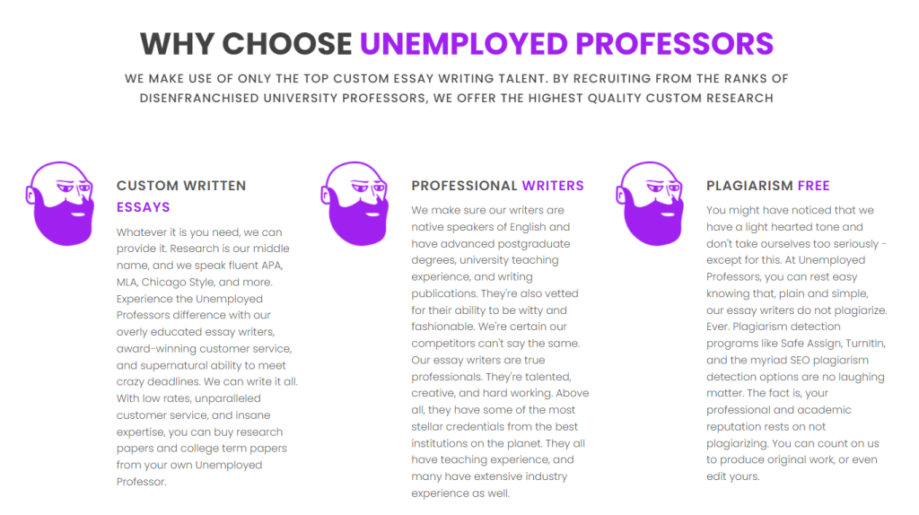 Offers and discounts at Unemployedprofessors